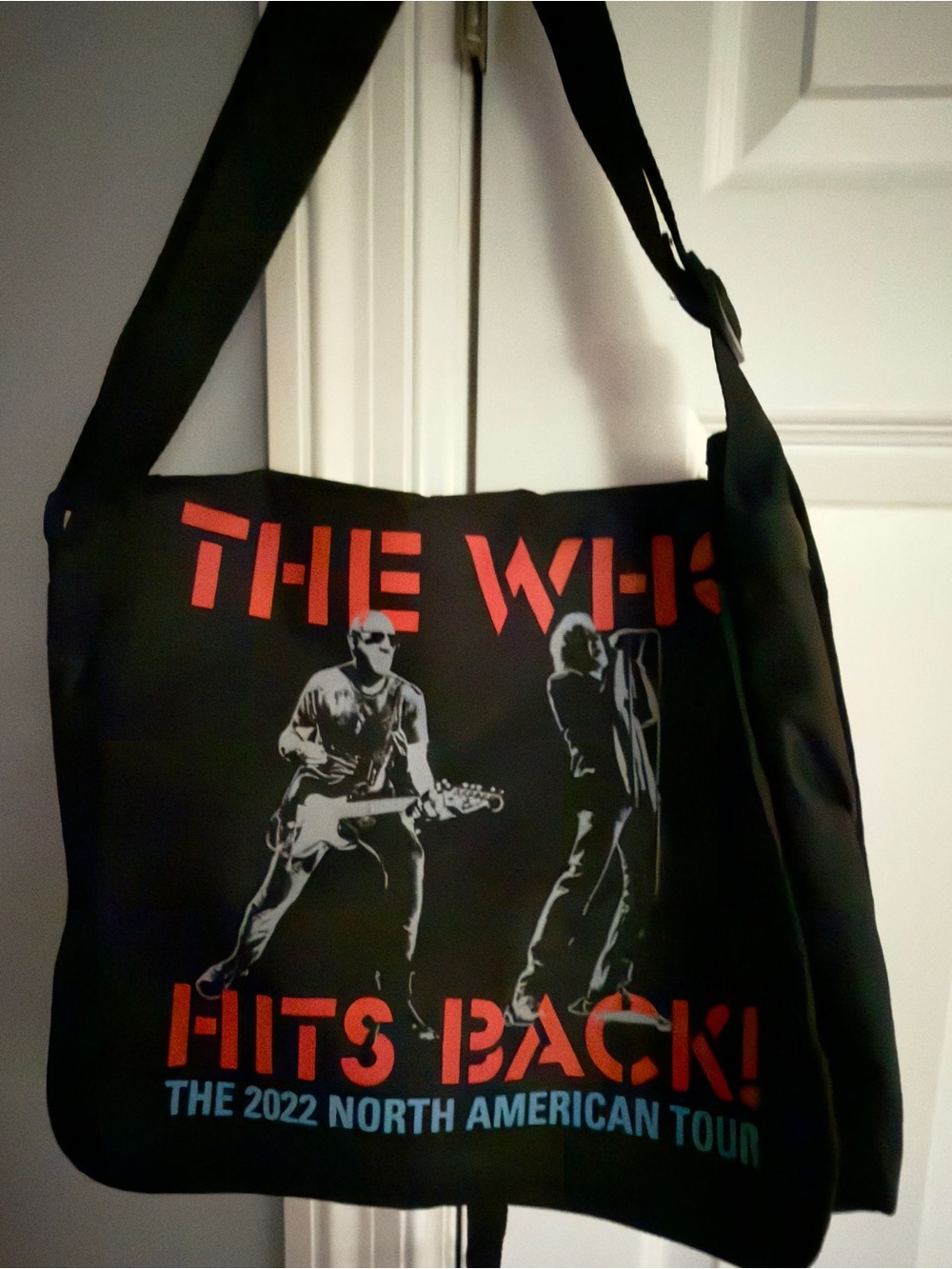 The Who World Tour Messenger Bag. All the cool swagger and rock n roll.